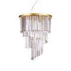 Lustre en cristal taillé à douze lumières Ilinca – vue 2