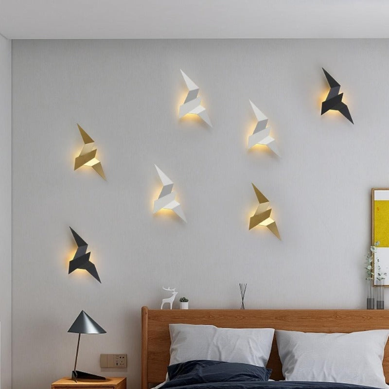 Applique murale oiseau origami Martinet – vue 2
