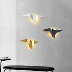 Applique murale oiseau origami Martinet