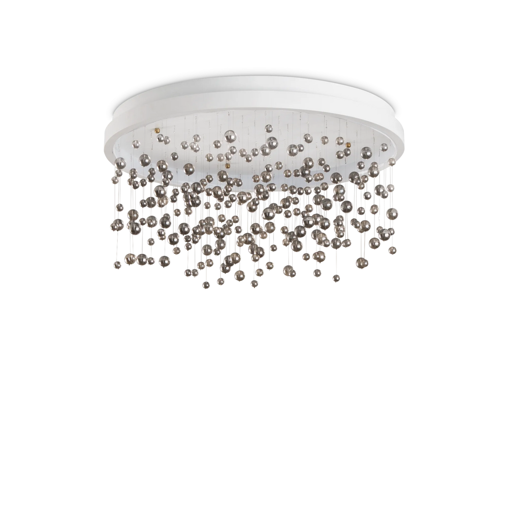 Lustre couronne à perles de verre Selvea – vue 2