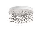 Lustre couronne à perles de verre Selvea – vue 2