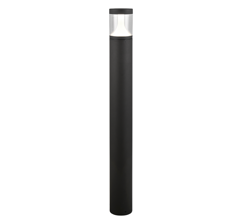 Borne d'extérieur LED en aluminium anthracite IP65 Solara – vue 7