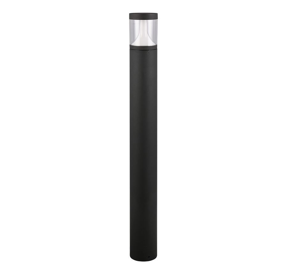 Borne d'extérieur LED en aluminium anthracite IP65 Solara – vue 9