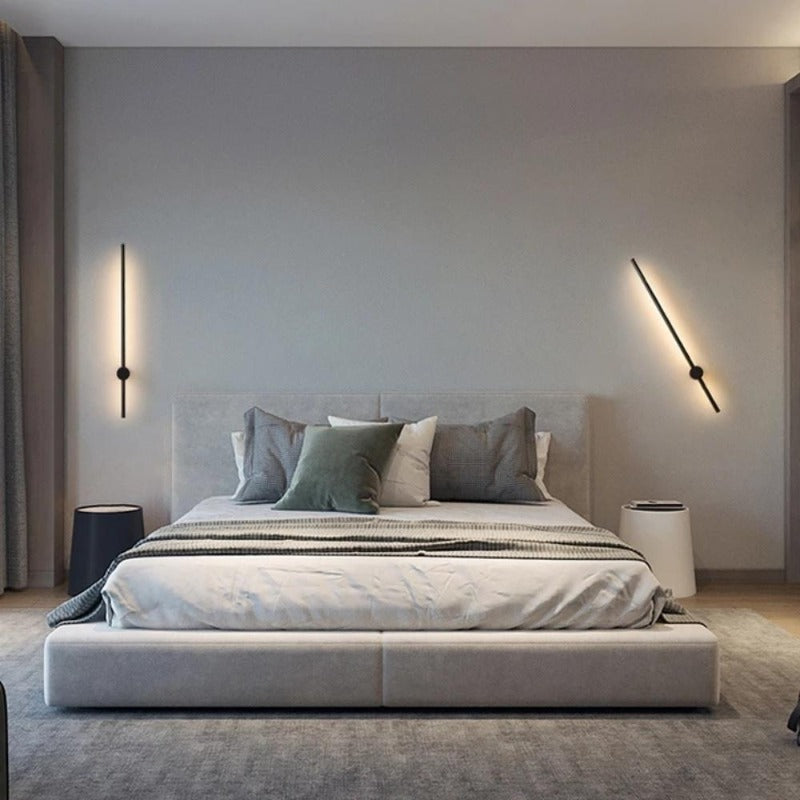 Applique murale ligne fine noire Nervure – vue 4