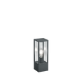 Lampadaire d'extérieur lanterne en verre transparent Vitrea – vue 3