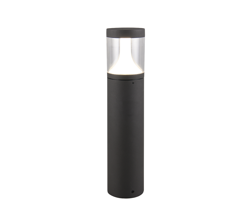 Borne d'extérieur LED en aluminium anthracite IP65 Solara – vue 3