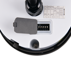 Borne d'extérieur LED en aluminium anthracite IP65 Solara – vue 4