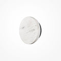 Applique murale ronde blanche aspect marbre Ecrin