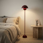 Lampadaire champignon bordeaux Girolle – mise en situation (visuel d’ambiance)