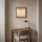 Applique murale carrée texture plissée Brocart – mise en situation (visuel d’ambiance)