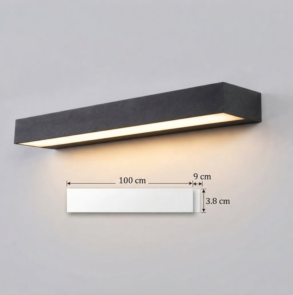 Applique d'extérieur solaire réglette anthracite Marquise – vue 3