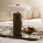 Lampe sans fil rechargeable en marbre Opéra