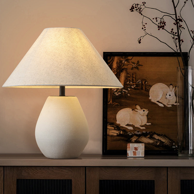 Lampe à poser en céramique faite main Argile