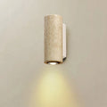 Applique murale tube en travertin Beffroi
