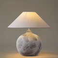 Lampe à poser en céramique texturée Givre