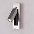 Applique murale orientable argentée spot carré gris Aileron