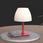 Lampe à poser sans fil rechargeable pied rouge Groseille