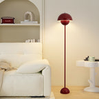Lampadaire champignon bordeaux Girolle