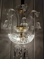 Lustre d'apparat en cristal K9 à abat-jour Pendeloque – vue 8