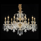 Lustre d'apparat en cristal K9 à abat-jour Pendeloque – vue 5