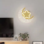Applique murale lune et étoile Polaire