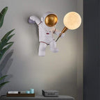 Applique murale astronaute et lune Odyssée