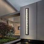 Applique d'extérieur colonne ajourée en aluminium Mantille – vue 5