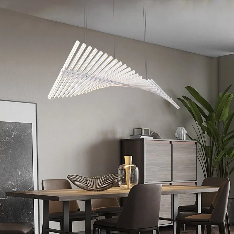 Lustre LED à barres orientables Plumage – vue 5