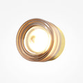 Applique murale anneaux concentriques finition laiton Talia
