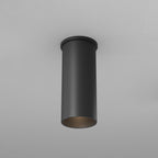 Spot cylindrique en aluminium noir Nova
